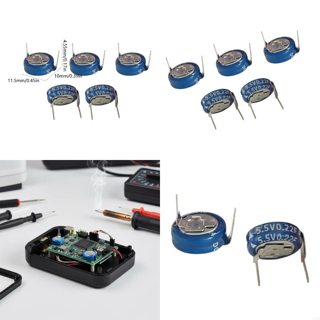 Renewable Energy Types - 5 peças carregamento rápido super capacitor