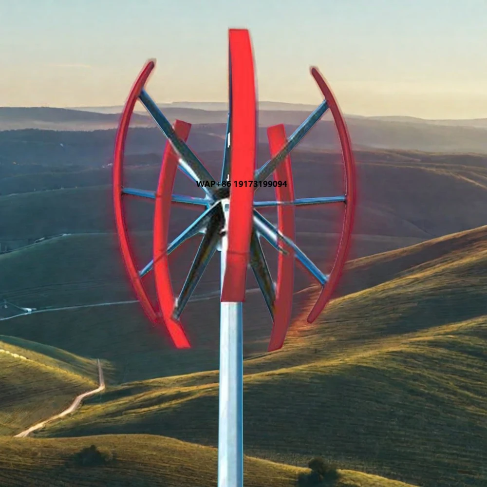 Wind Turbine Generator - Gerador Eólico Residencial Completo CE de