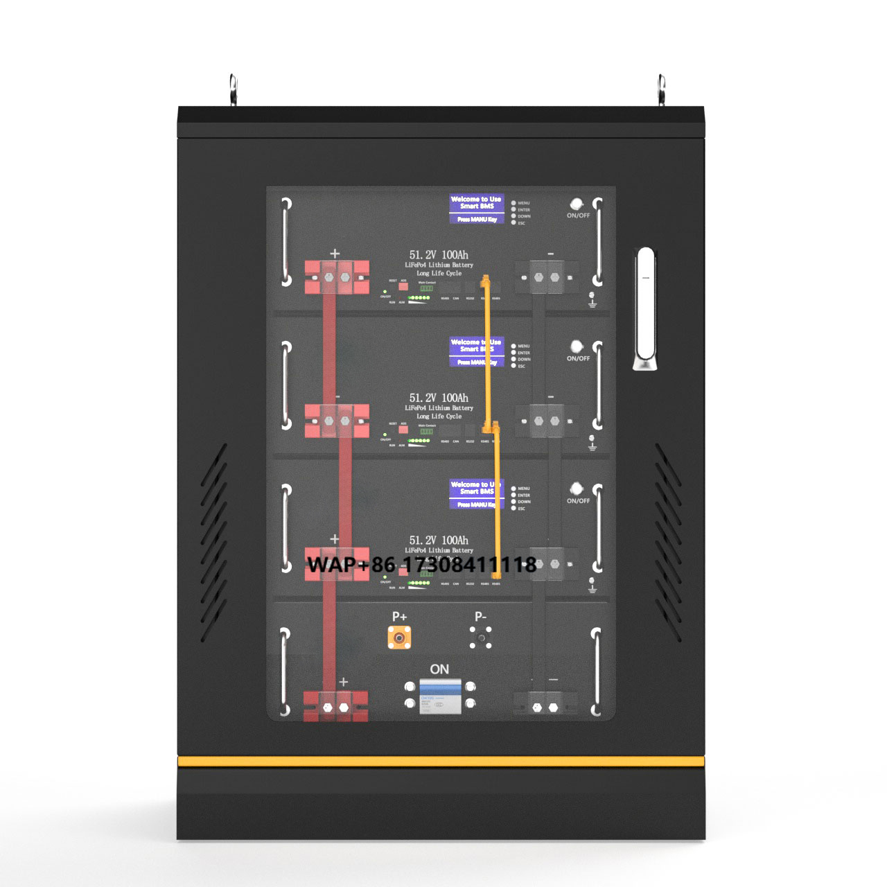 Energy Storage Rack - Armazenamento de energia residencial da montagem