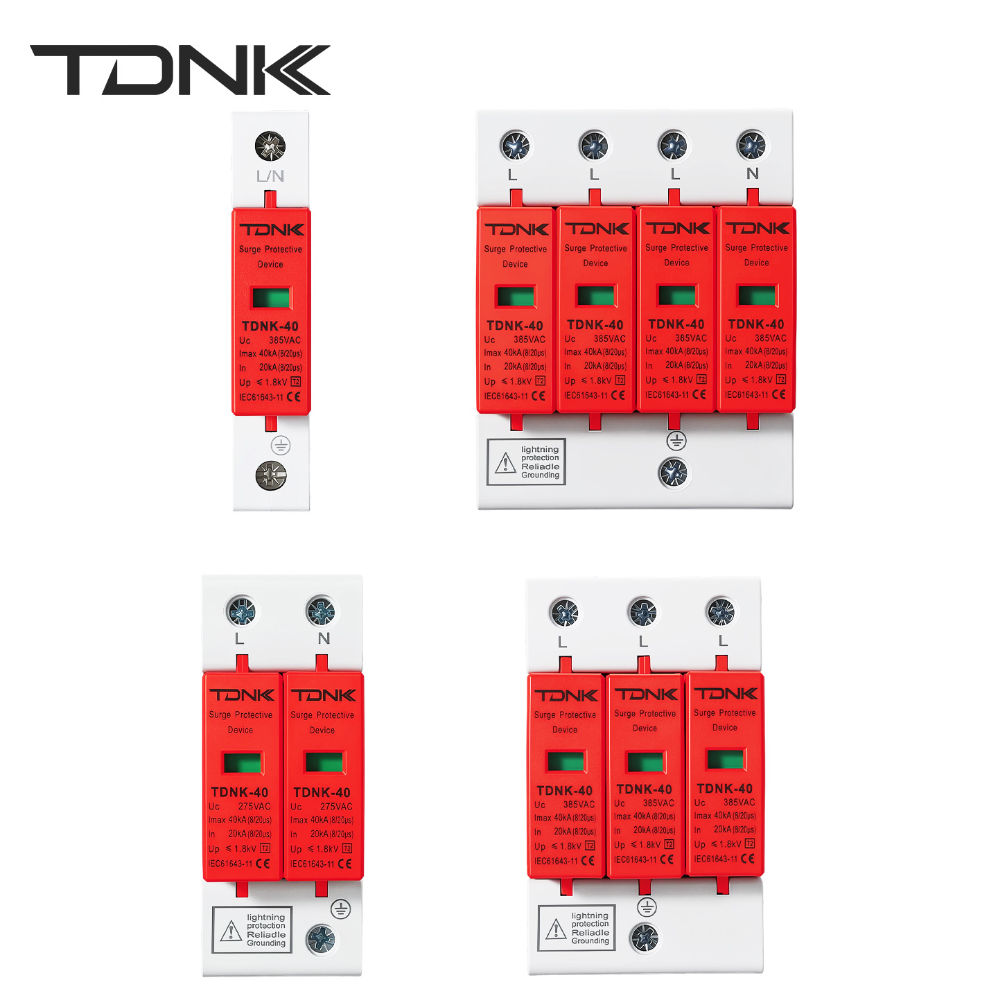 Ac Surge Protector - Protetor contra Surto de Tensão TDNK