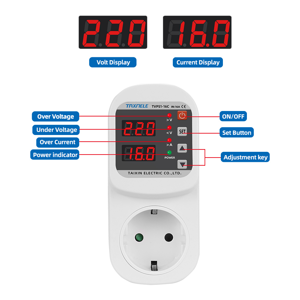 Tomada automática do protetor  - Ac Surge Protector avaliação e preço