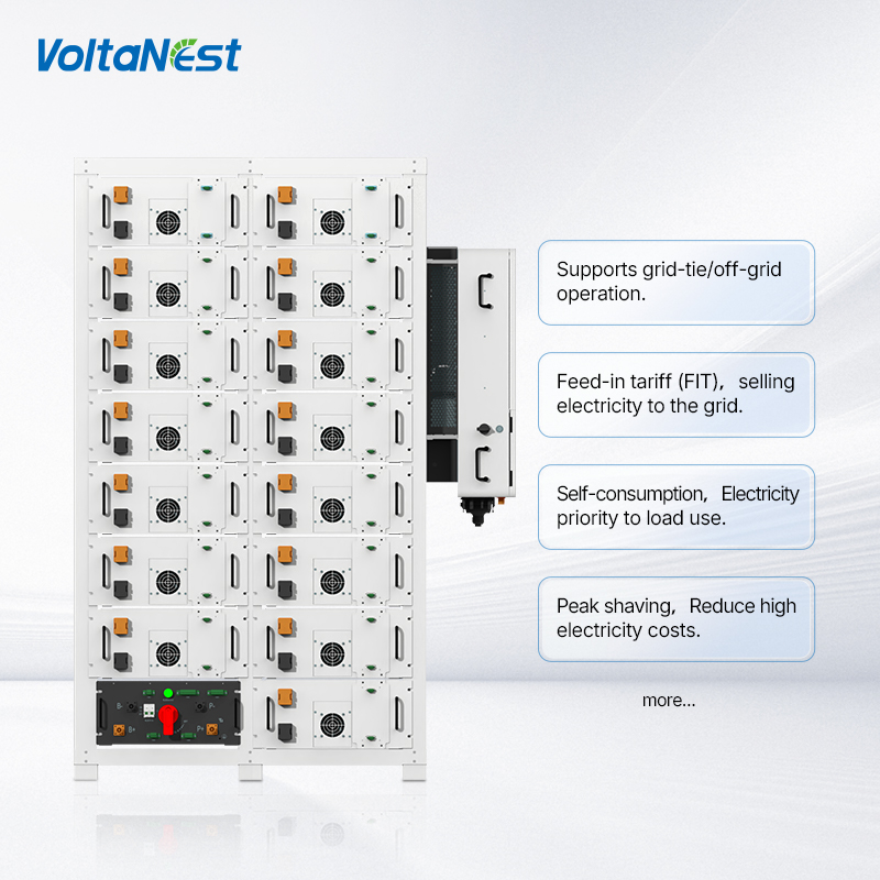 VoltaNest All-in-One 100kWh 96 - Energy Storage Rack avaliação e preço