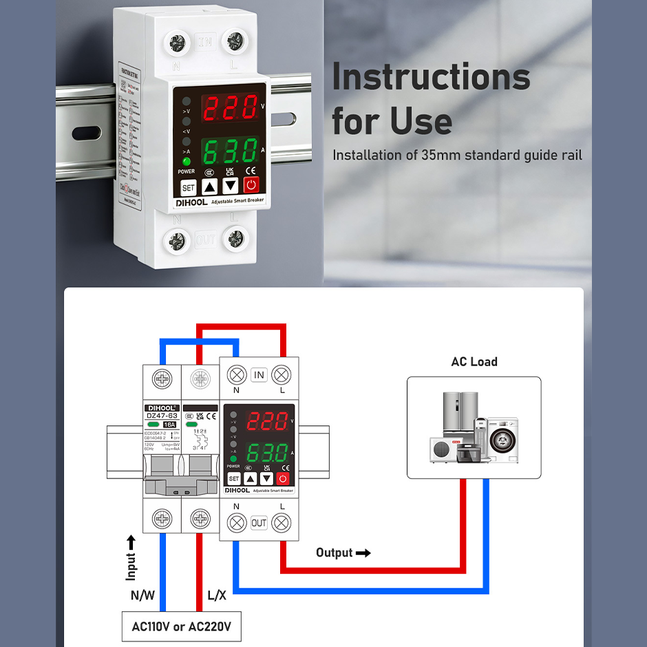 Protetor de Tensão e Corrente  - Ac Surge Protector avaliação e preço